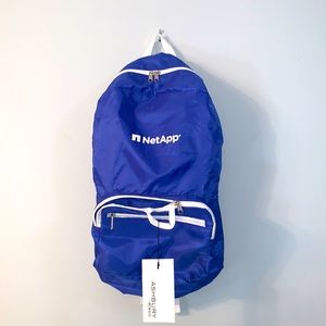 NWOT Ashbury by Spector & co NetApp Lightweight waterproof back pack